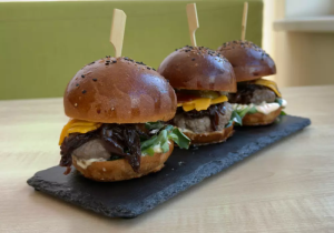 Mini burgery hovězí