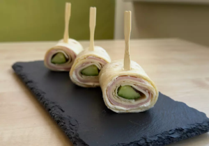 Tortillové wrapy- šunka